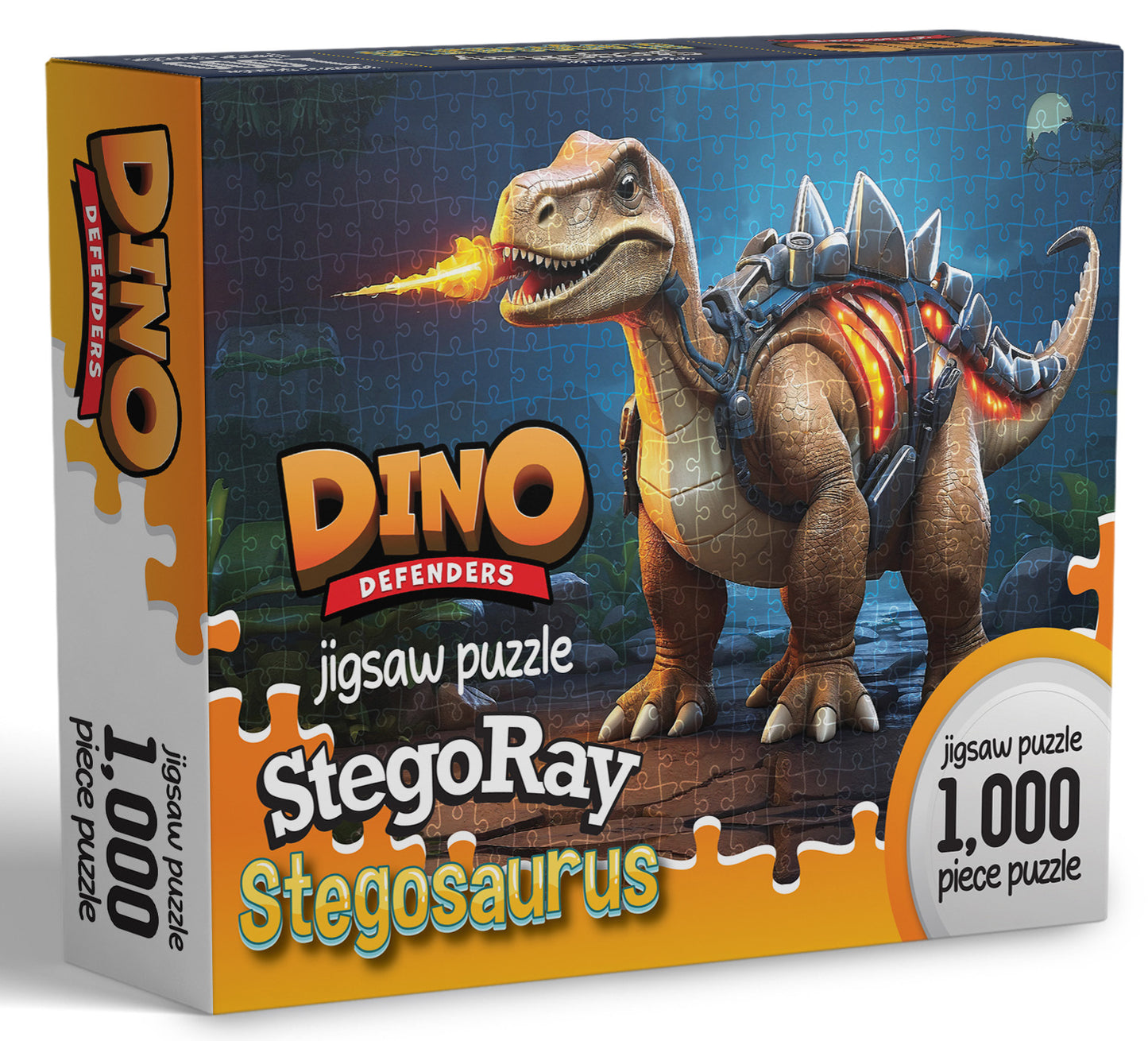 StegoRay the Stegosaurus 1,000 Piece Jigsaw Puzzle