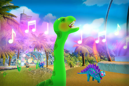 Why was the Brachiosaurus a great musician?