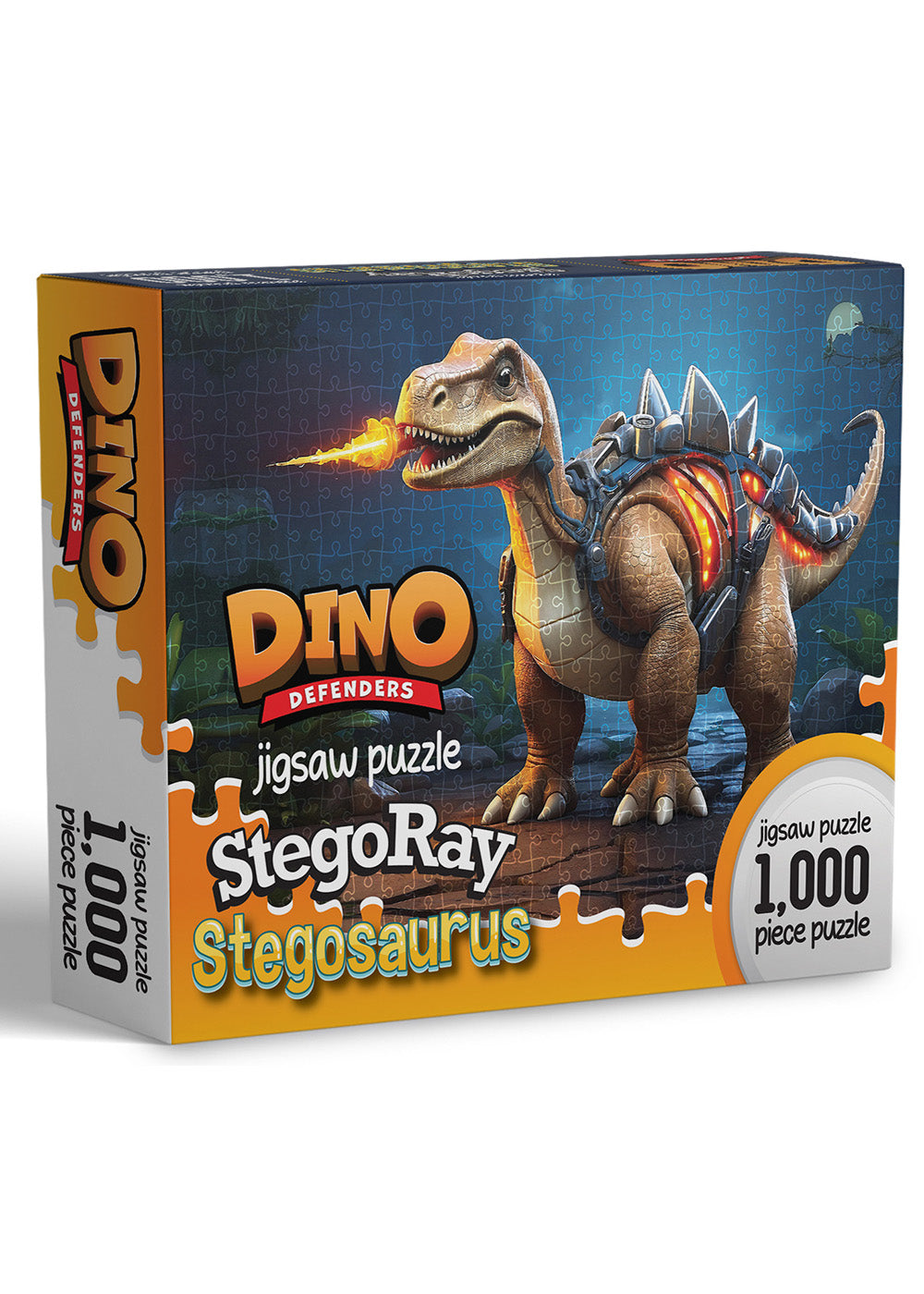 StegoRay the Stegosaurus 1,000 Piece Jigsaw Puzzle
