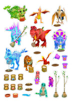Dino Defenders Stickers - Produce Patch