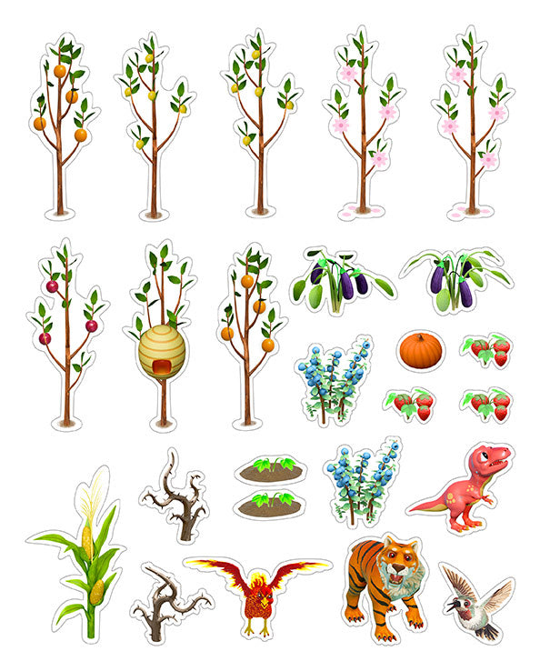 Dino Defenders Stickers - Produce Patch