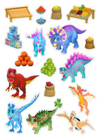 Dino Defenders Stickers - Produce Patch